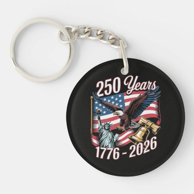 4 juli Amerika USA Patriotisk Örn (Framsidan)