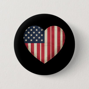 4 juli amerikansk flagga patriotisk USA stjärna ra Knapp