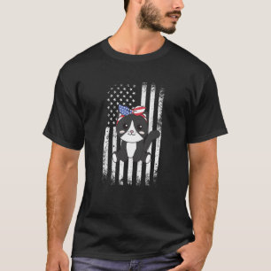 4 juli amerikansk katt för barn Söt usa katt 16 T Shirt