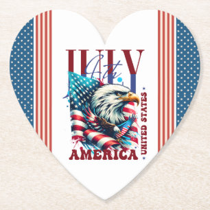 4 juli amerikansk örn sublimering-61904 underlägg papper