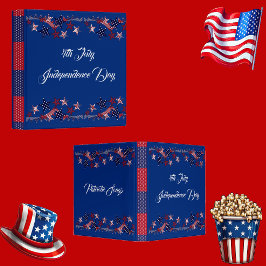 4 juli Amerikanska Flagga Stars Patriotic Sång Alb