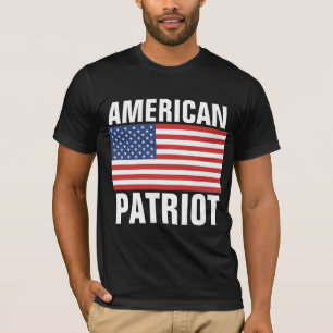 4 JULI AMERIKANSKA PATRIOT T-SHIRTS
