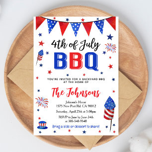 4 juli bakgårdsgrill inbjudan