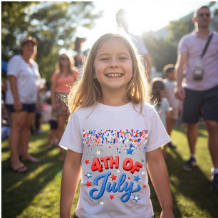 4 juli barn t-shirt