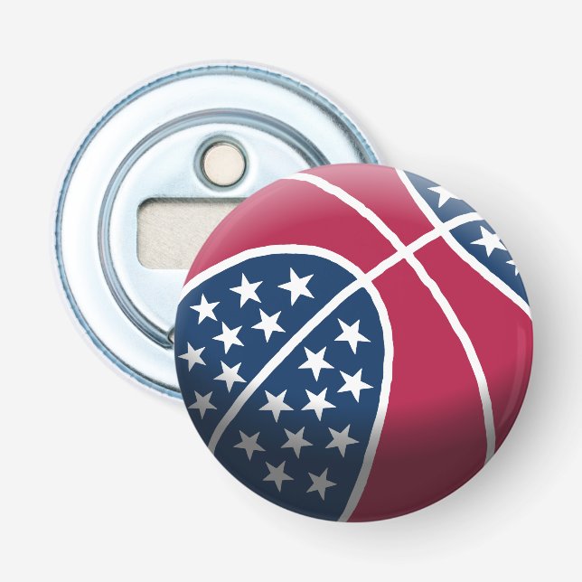 4 juli-basket flasköppnare (Framsidan)