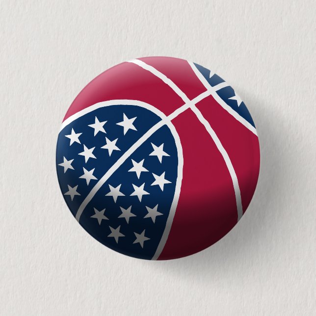 4 juli-basket knapp (Framsida)
