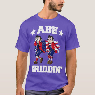 4 juli Benjamin Franklin Griddy Ben Griddin T Shirt