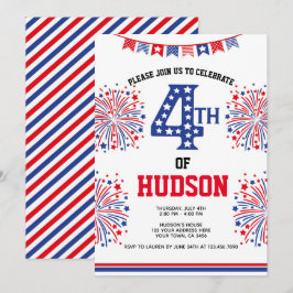 4 juli, brandsläckare inbjudningar