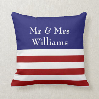 4 juli Bröllop Pillow Kudde