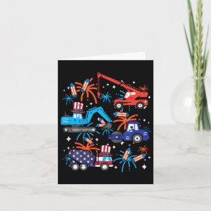 4 juli byggtruckar fordon patriot pojke K Kort