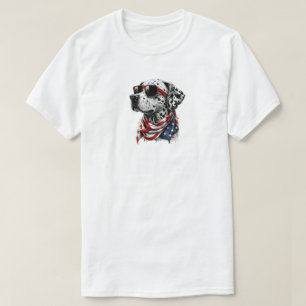 4 juli Dalmatian T-Shirt