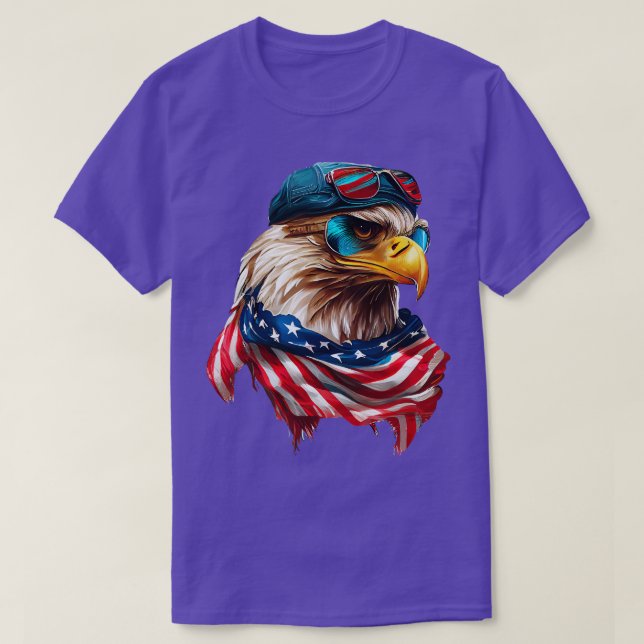 4 juli Eagle T Shirt (Design framsida)