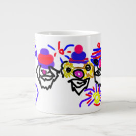 4 juli-fest jumbo mugg