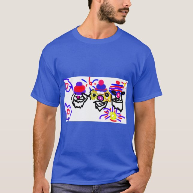 4 juli-fest t shirt (Framsida)