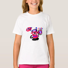 4 juli-fest t shirt
