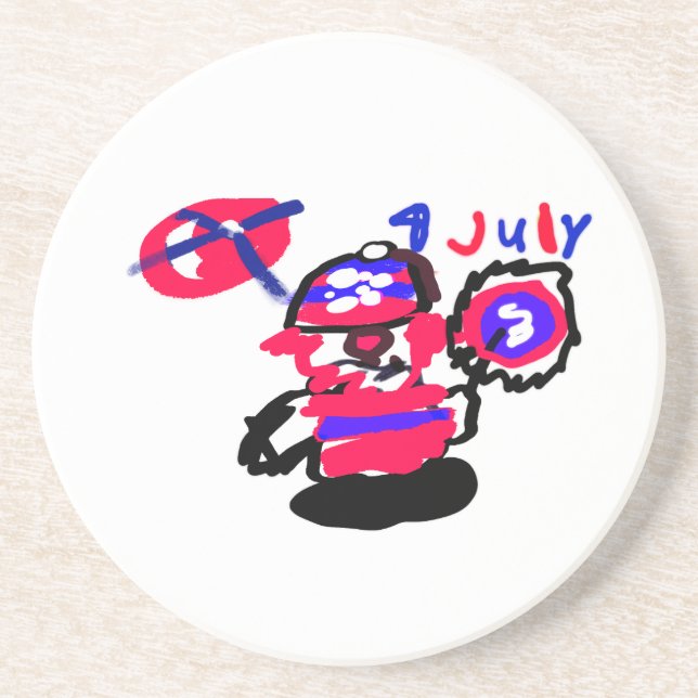 4 juli-fest underlägg (Framsidan)