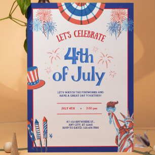 4 juli Firande Inbjudningar