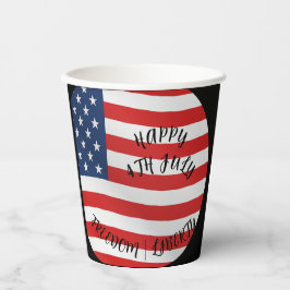 4 juli firande pappra party kopp