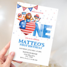 4 juli Första födelsedag