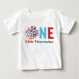 4 juli Första födelsedagen Baby T-Shirt