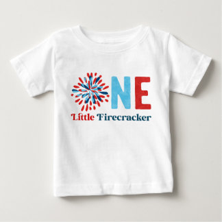 4 juli Första födelsedagen Baby T-Shirt