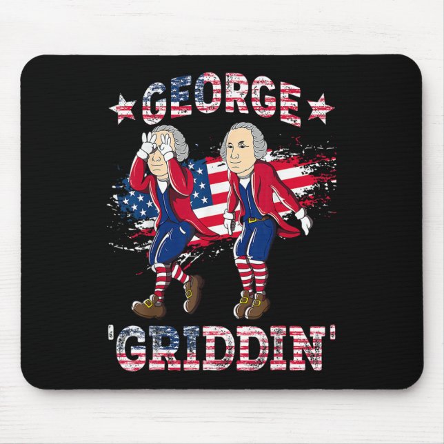 4 juli George Washington Griddy George Griddi Musmatta (Framsidan)
