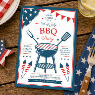 4 juli grillfest inbjudan