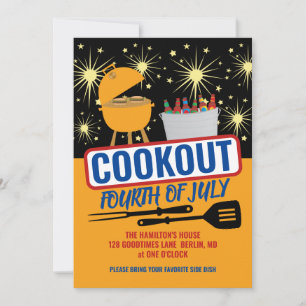 4 juli grillfest inbjudan