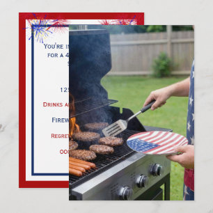4 juli grillfest inbjudningar