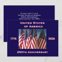 4 juli grillfest, USA 250-årsjubileum, flaggor