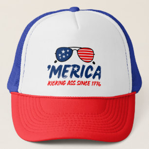 4 juli Hat, USA Cap, American flagga Keps