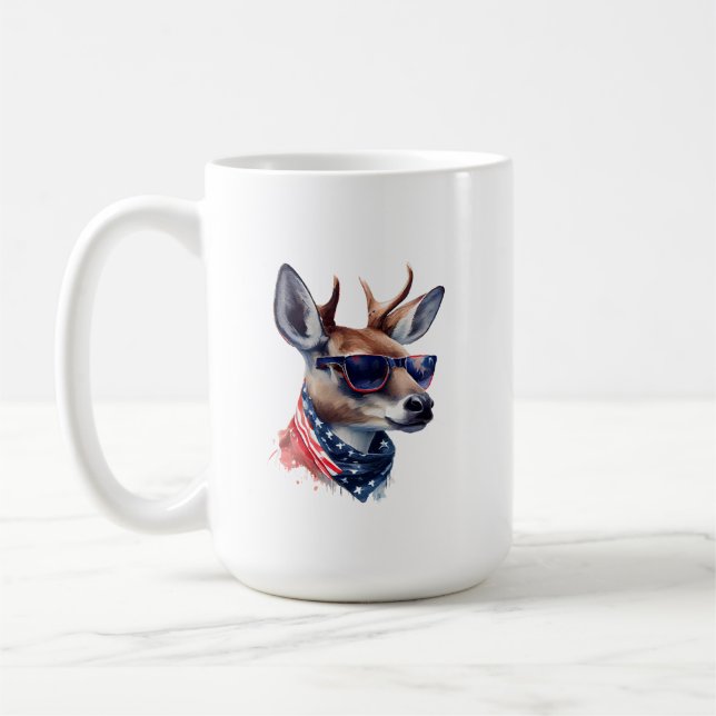 4 juli Hjort Mugg (Vänster)