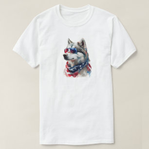 4 juli Husky T-Shirt