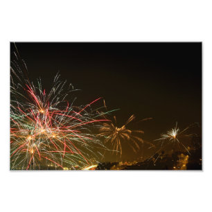 4 juli i City Terrace Fototryck