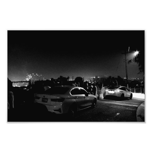 4 juli i City Terrace Fototryck (Framsidan)