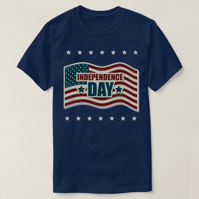 4 juli independence day (8) t shirt (Design framsida)
