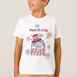 4 juli Independence day Amerikanska Eagle T Shirt