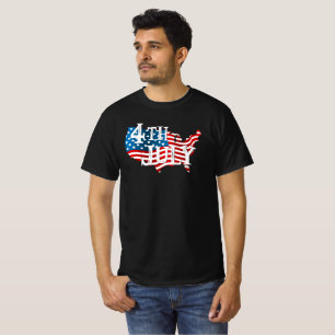 4 juli Independence day farbror Sam Hat America T Shirt