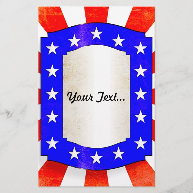 4 juli Independence day Flygblad (Framsidan)