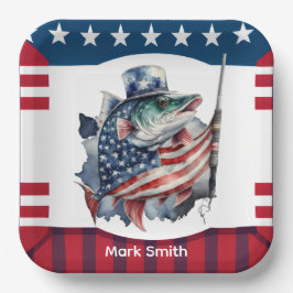 4 juli Independence day för fiske i älskare