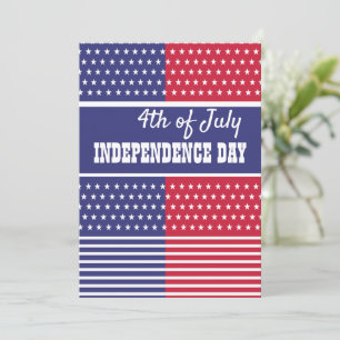 4 juli Independence day Julkort
