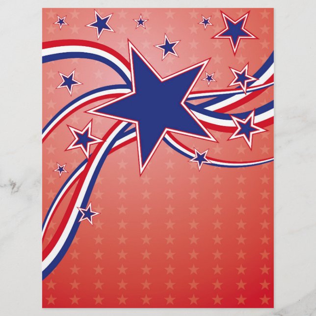 4 juli - Independence day Reklamblad (Framsidan)