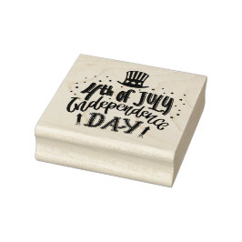 4 juli Independence day Stämpel