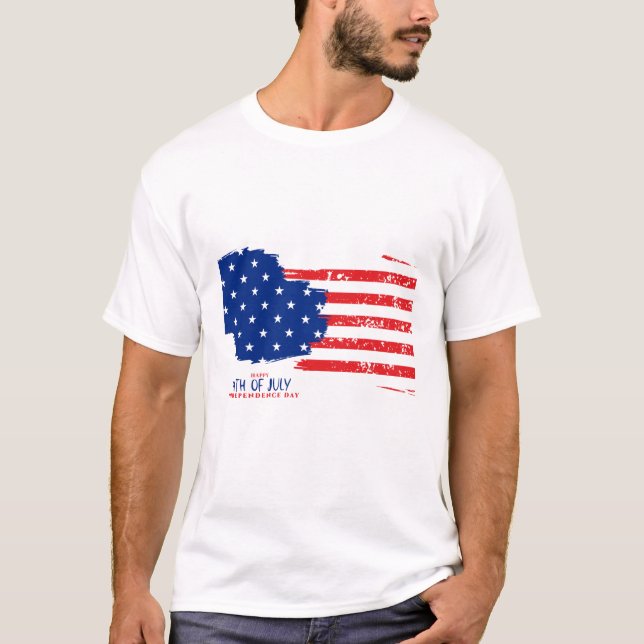 4 juli Independence day T-Shirt Design! (Framsida)