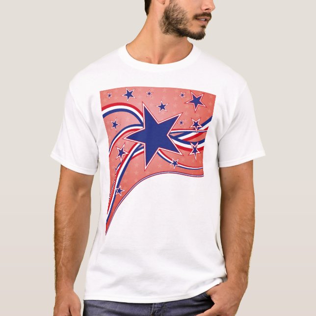 4 juli - Independence day Tee Shirt (Framsida)