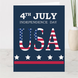 4 juli, Independence day USA Card Kort