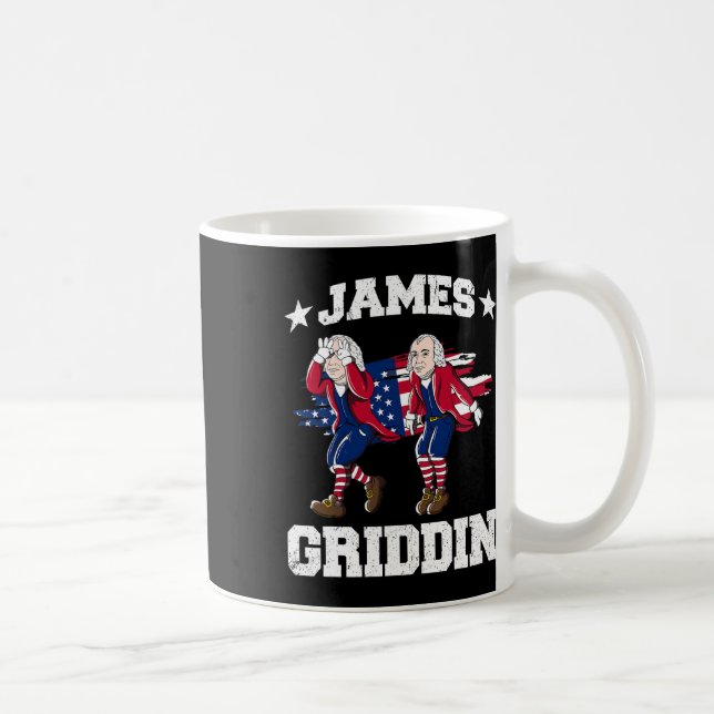 4 juli James Madison Griddy James Griddin 1 Kaffemugg (Höger)