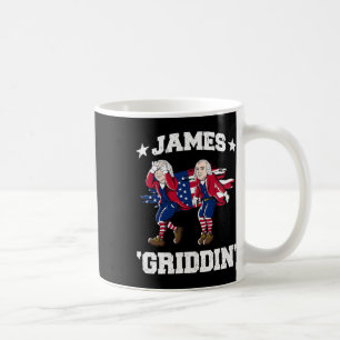 4 juli James Madison Griddy James Griddin Kaffemugg
