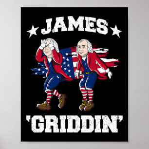 4 juli James Madison Griddy James Griddin Poster