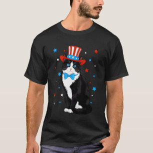 4 juli katt Amerika tröja kvinnor män barn rolig
